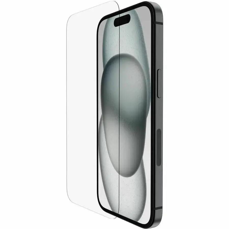 Belkin ScreenForce UltraGlass 2 Treated Screen Protector for iPhone 15 Pro Max