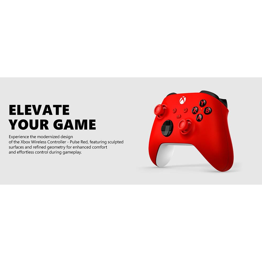 Microsoft Xbox Wireless Pulse Red Gaming Controller