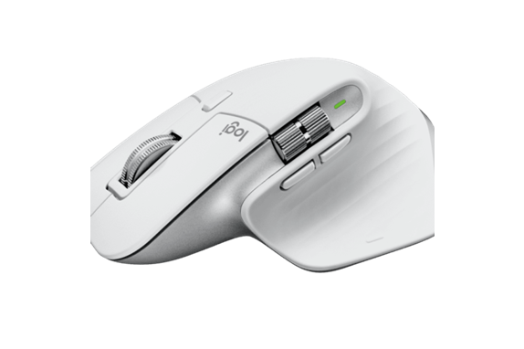 Logitech MX Master 3S for Mac Wireless Laser Mouse with Ultrafast Scrolling