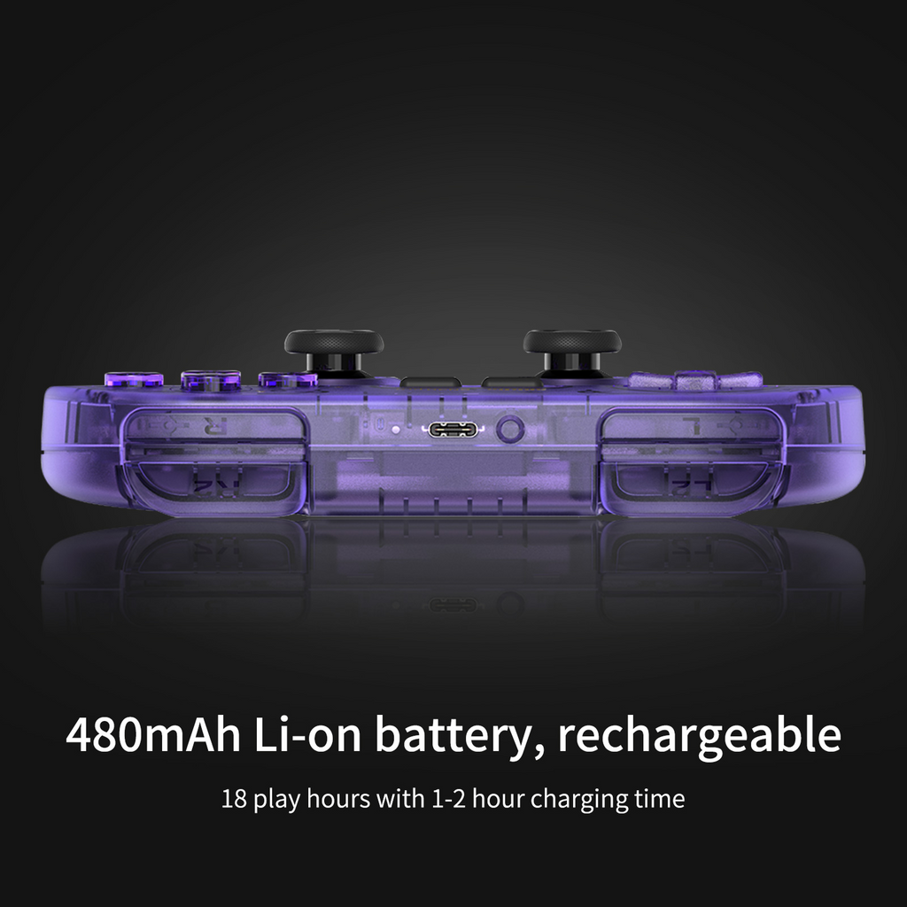 8BitDo SN30 Pro Bluetooth Gamepad - Hall Effect Joystick (80GQ)