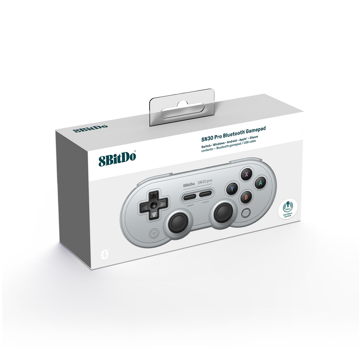 8BitDo SN30 Pro Bluetooth Gamepad - Hall Effect Joystick (80GQ)