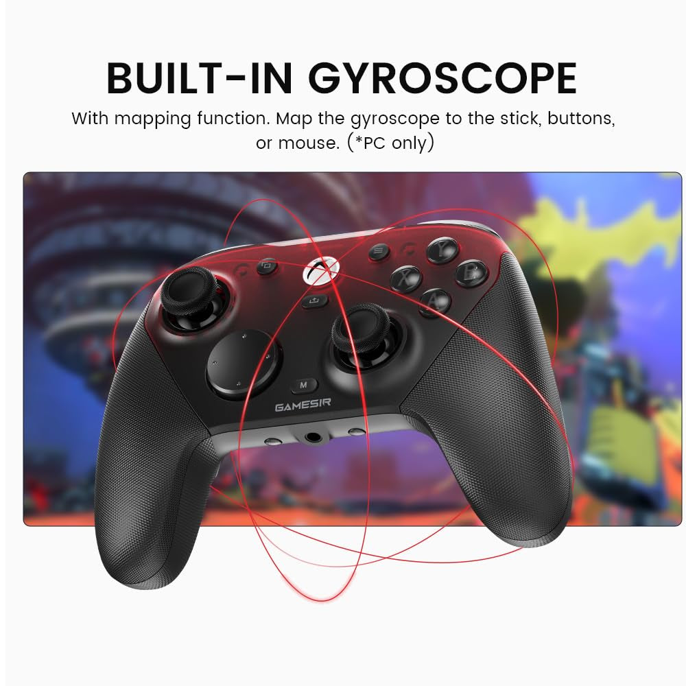 G7 Pro Wired Controller for Xbox Series X|S, Xbox One, Wireless Gamepad for Pc&Android with TMR Sticks, Hall Effect Analog Triggers, 1000Hz Polling Rate, 3.5Mm Audio Jack - Black