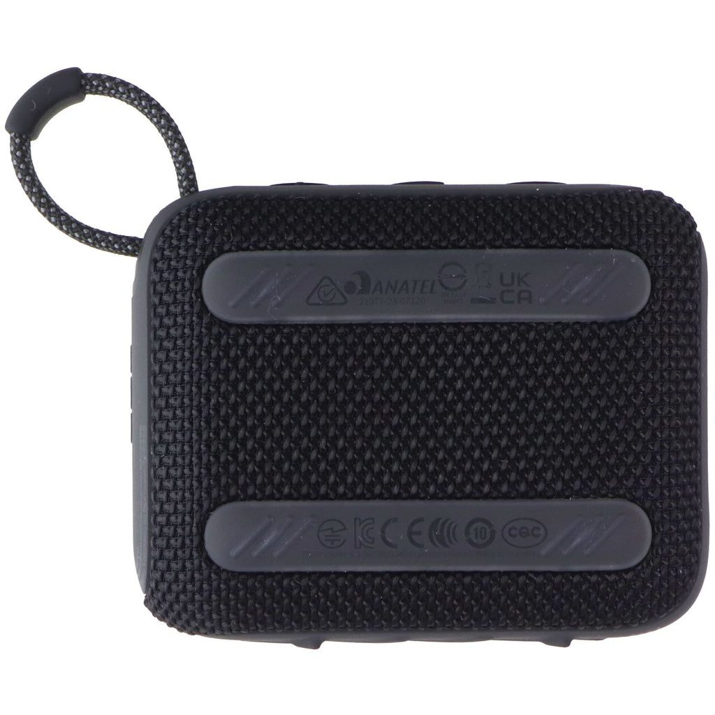 JBL Go 4 Ultra-Portable Waterproof and Dustproof Bluetooth Speaker - Black