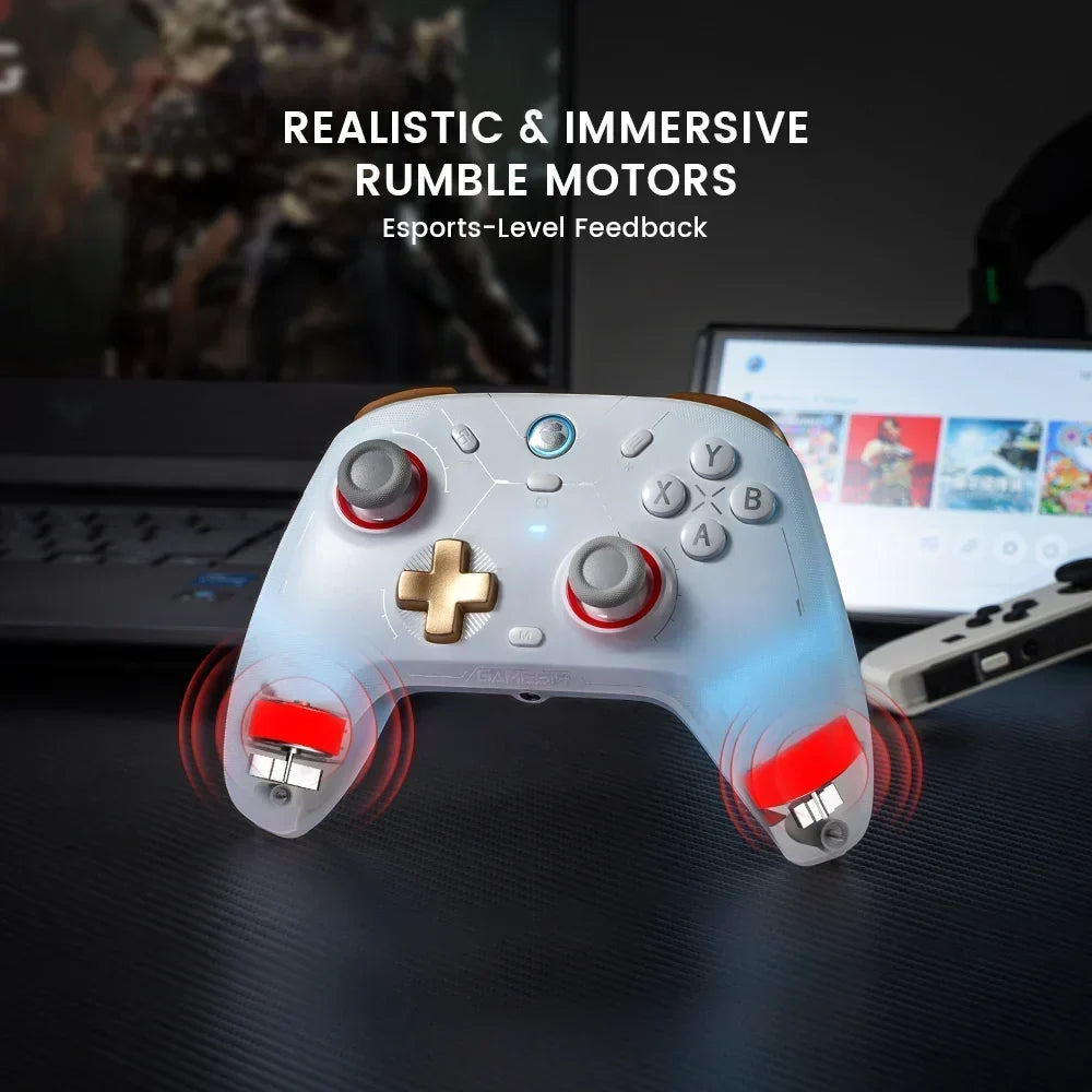 GameSir Cyclone 2 Multi-Platform Gaming Controller, Wireless for Nintendo Switch 2, PC, iOS, Android | Hall Effect, 6-Axis Gyro