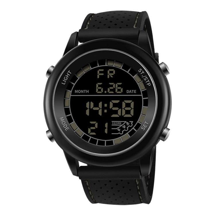 SANDA  411 Multifunctional Wports Watch Male Youth Fashion Model Male Waterproof Student Electronic Watch