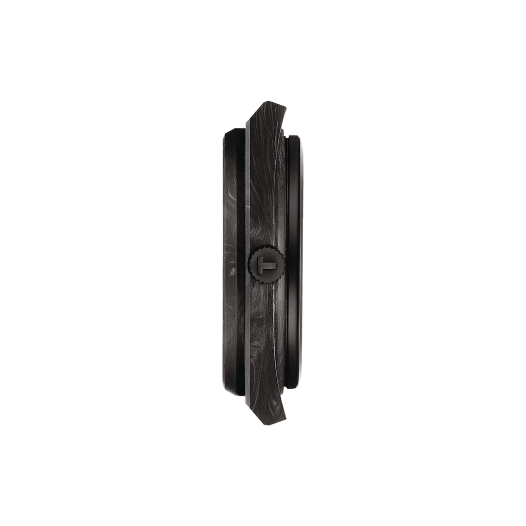 PRX Carbon Powermatic 80 40mm - Black on Rubber Strap