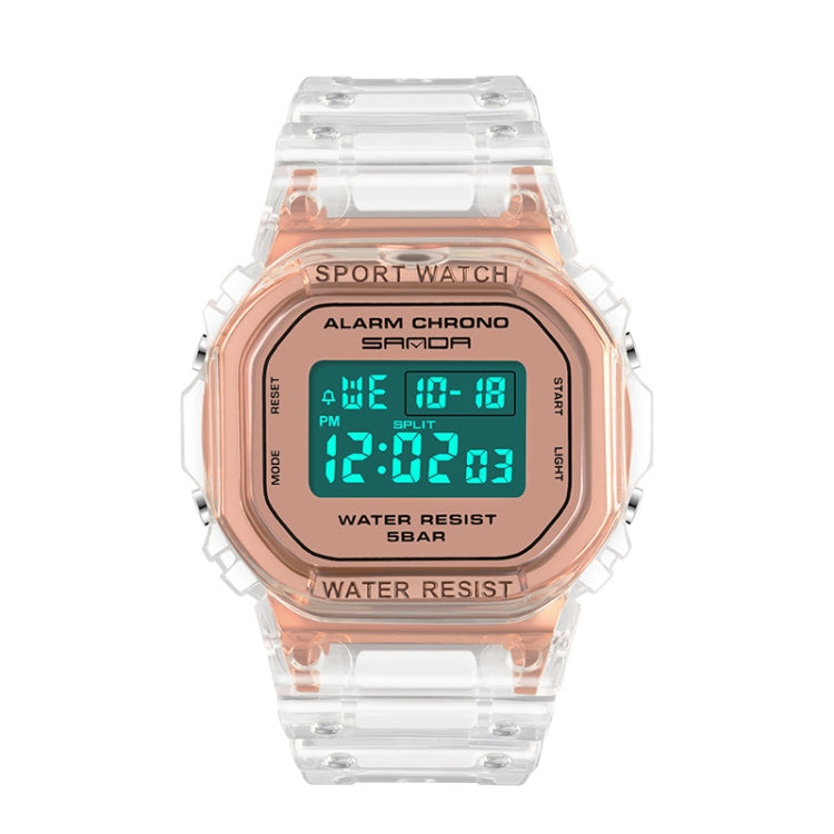 SANDA 2009 Multifunctional Sports Waterproof Calendar Watch