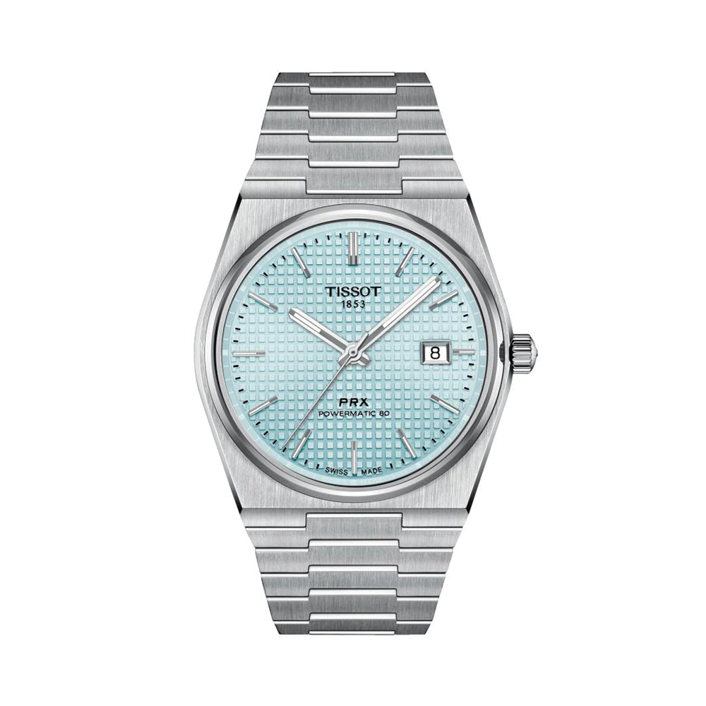 PRX "Glacier" Automatic Powermatic 80 40mm - Ice Blue on Bracelet