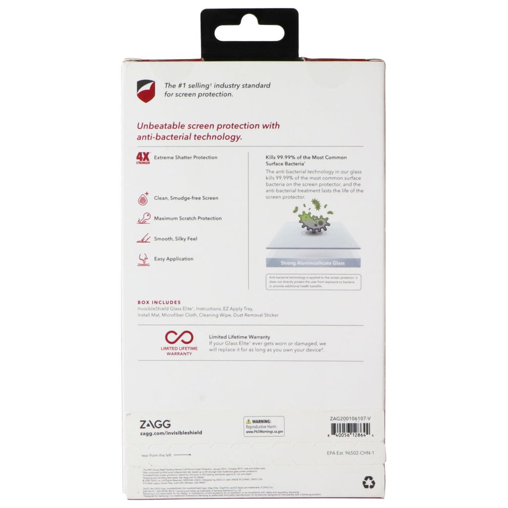 ZAGG InvisibleShield (Glass Elite+) for Samsung Galaxy A71 5G UW - Clear