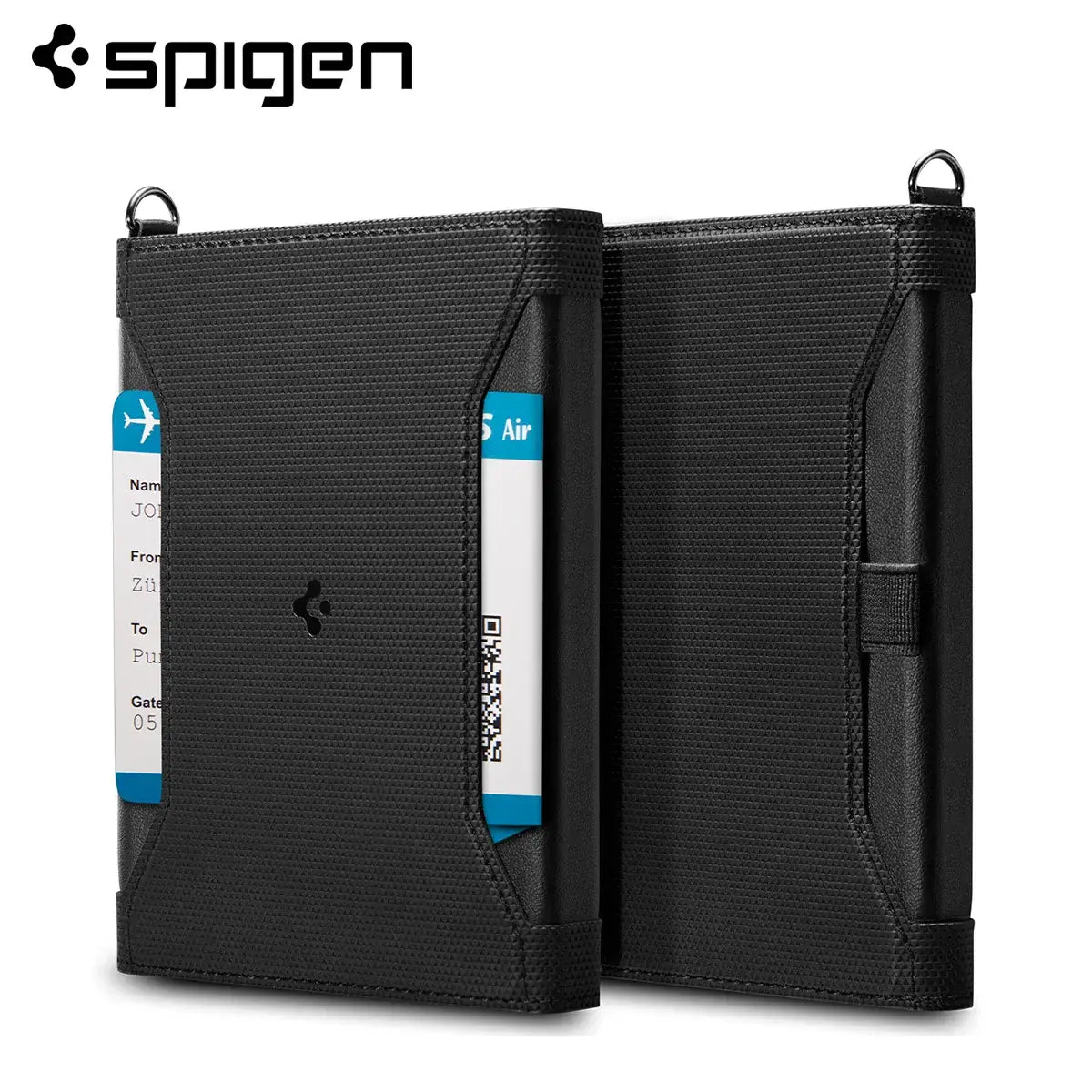 Spigen Universal Passport Holder Case Bag with RFID Blocking