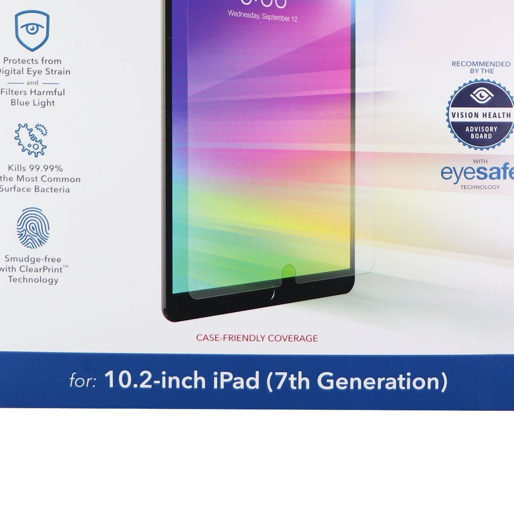 ZAGG (Glass Elite VisionGuard+) Screen Protector for Apple iPad (10.2) 8 / 7 Gen