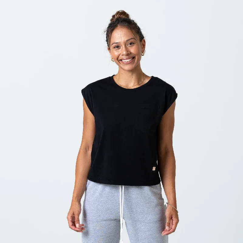 BOXY POCKET TANK Anthracite