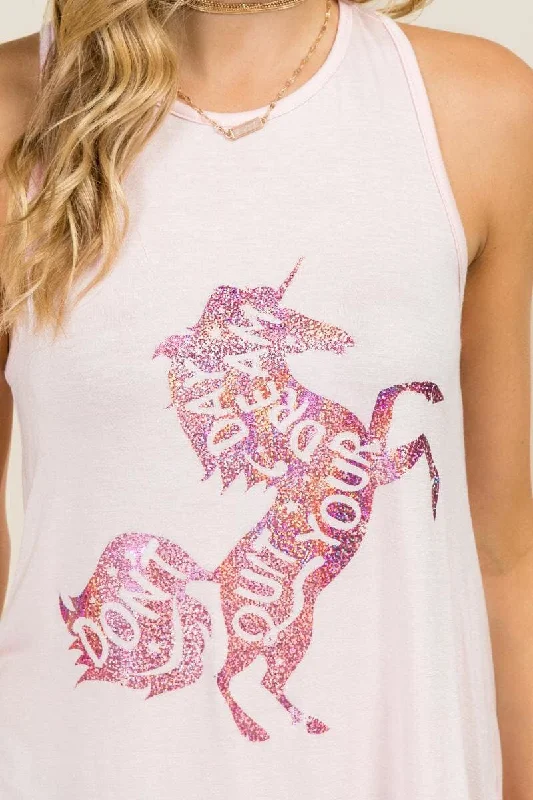 Dont Quit Your Day Dream Unicorn Tank