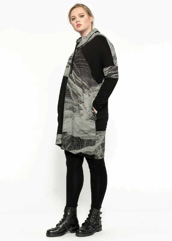 Climate Dress - Black Quartz