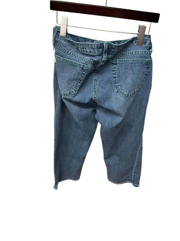 Jeans Cropped By Susie Rose In Blue Denim, Size: 16