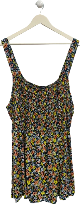 Yours Multicolour Floral Dress UK 22