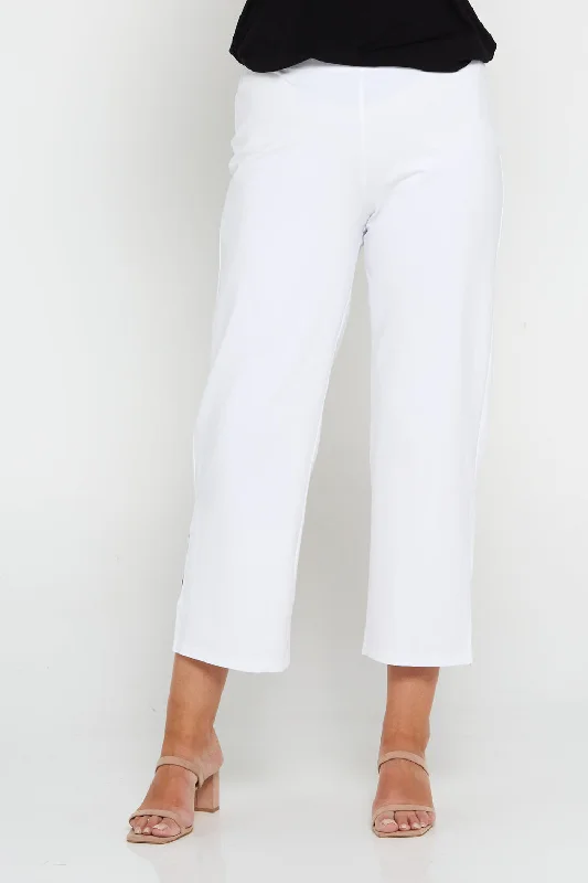 Montana Jersey Pants - White