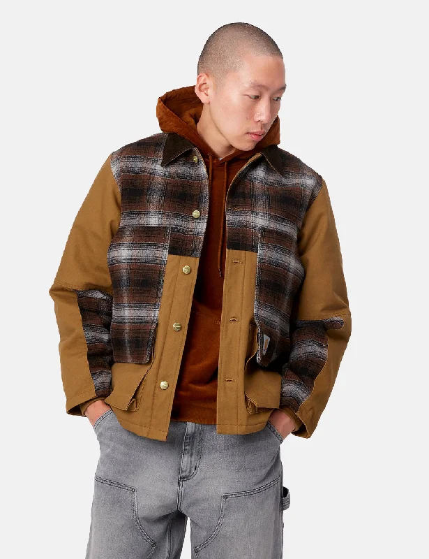 Carhartt Highland Jacket - Hamilton Brown/Highland Check, Offroad