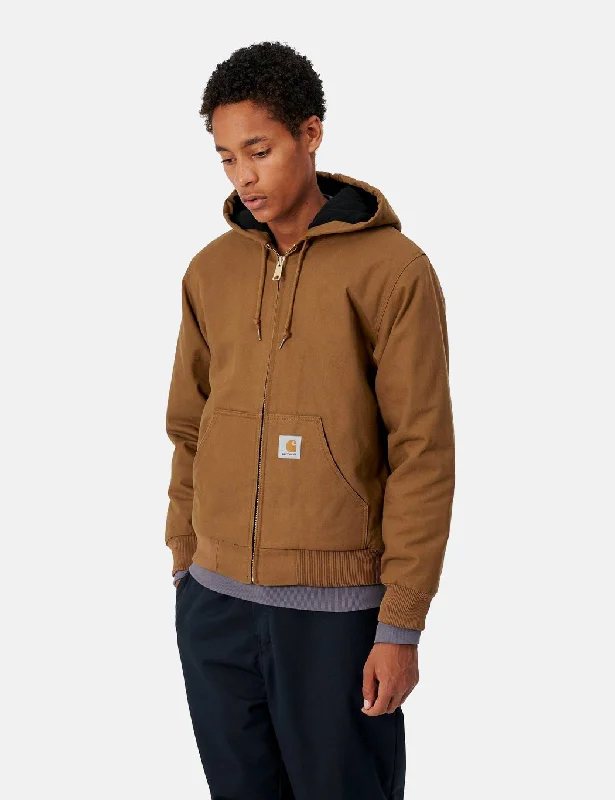 Carhartt-WIP Active Jacket (Rigid) - Hamilton Brown