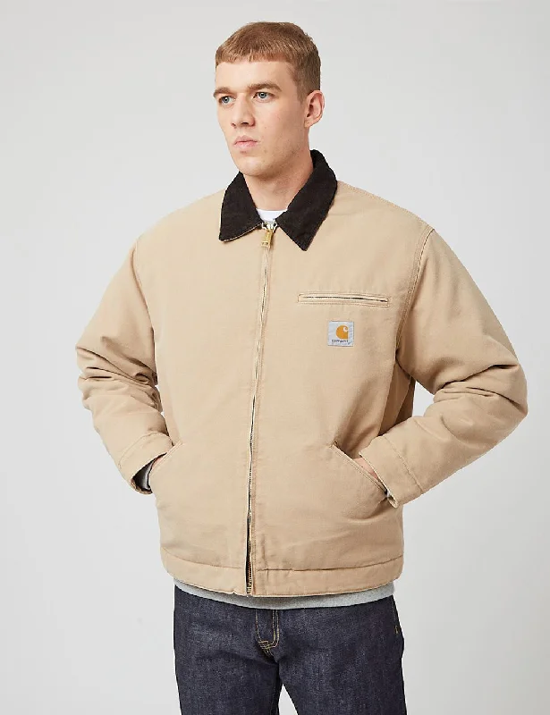 Carhartt-WIP OG Detroit Jacket - Dusty Hamilton Brown/Black