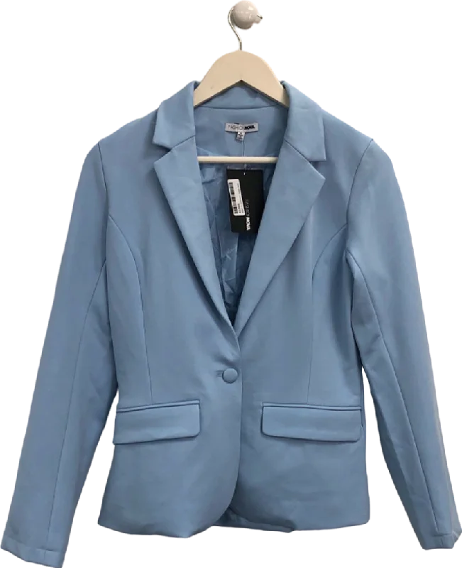 Fashion Nova Blue Blazer UK S