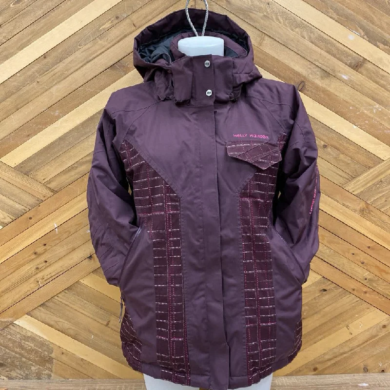 Helly Hansen - Insulated Winter Jacket- MSRP compared $270 : Burgundy -women-SM