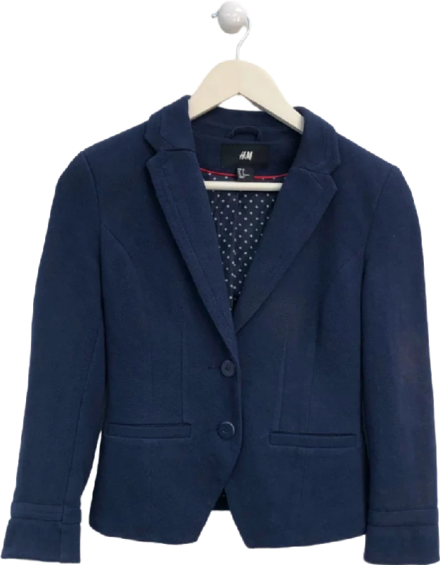 H&M Navy Blazer UK 6