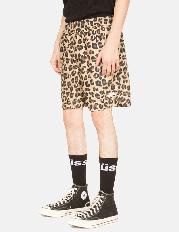 Stussy Leopard Water Shorts - Leopard