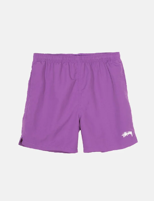 Stussy Stock Water Shorts - Purple