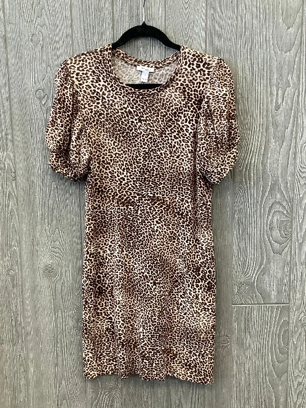 Dress Casual Midi By Daily Ritual In Animal Print, Size: S