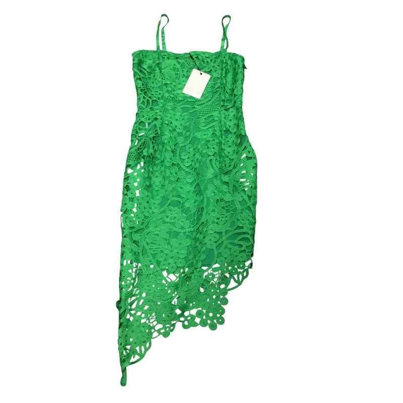 Dress Party Midi By Cmb In Green, Size: Xs