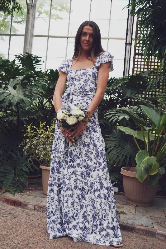 Isabella Dress in Evening Garden