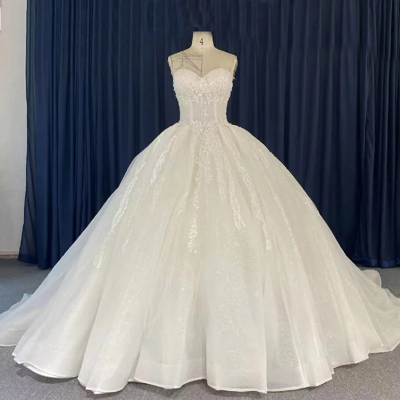 Princess Ball Gown Wedding Dress Sweetheart Bridal Gown