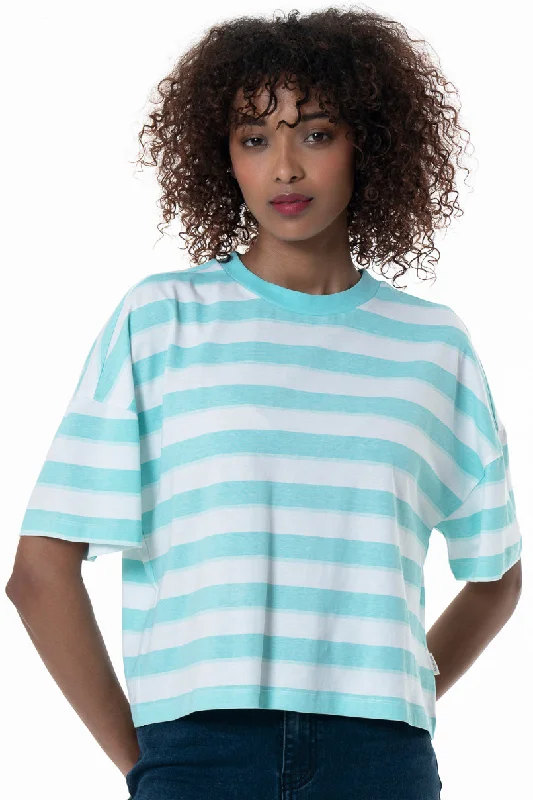 Boxy T-Shirt _ 152267 _ Aqua