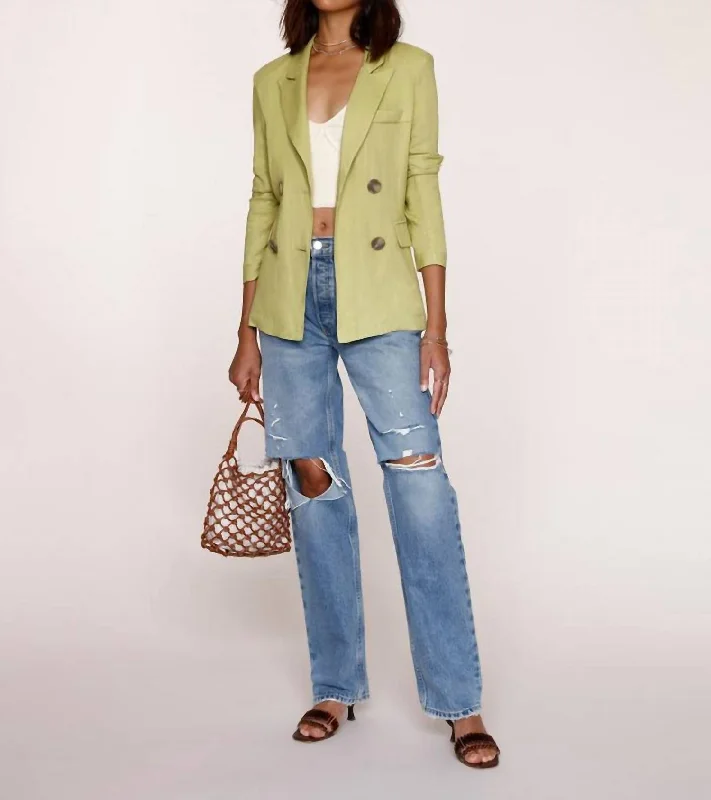 Celsa Blazer In Pear