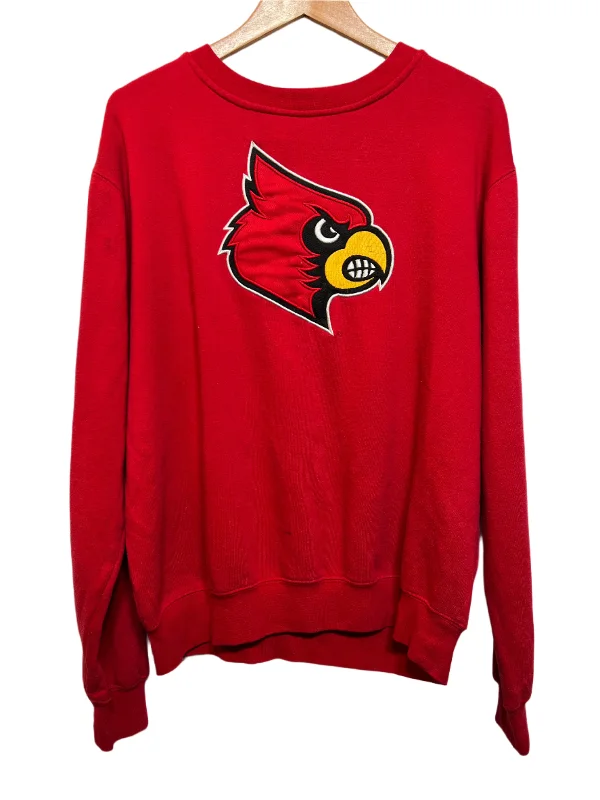 Louisville Mens Red Sweatshirt (Size M)